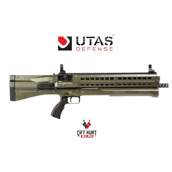 UTAŞ UTS-15 YEŞİL POMPALI 14+1 YİVSİZ AV TÜFEĞİ